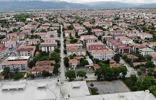 Yapı ruhsatı verilen yapıların yüzölçümü...