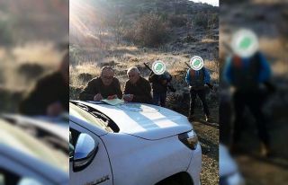 Yasadışı avlanan 4 avcıya ceza