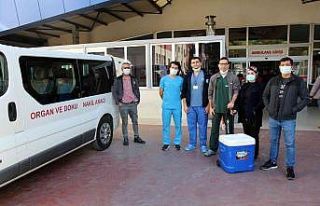 Yaşlı adamın bağışlanan karaciğeri İzmir’deki...
