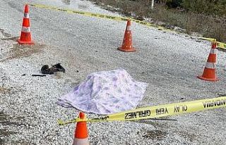 Yokuş aşağı inerken takla atan traktörün sürücüsü...