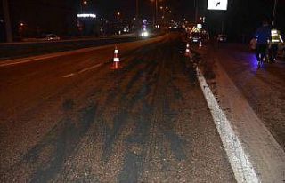 Yola dökülen gübre yüzünden 8 araç birbirine...