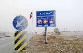 Yozgat’a mevsimin ilk karı yağdı