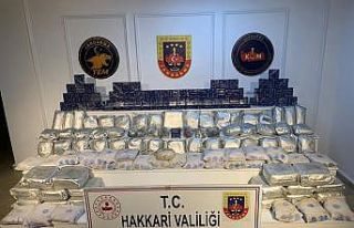 Yüksekova’da 180 kilo eroin ele geçirildi
