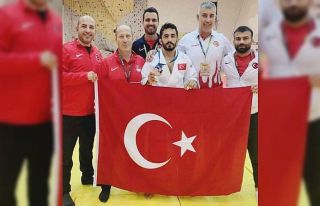 ZBEÜ BESYO öğrencisi Milli Judocu Akkuş yine gururlandırdı