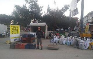 "Zeytin Borsası" Kamyon Garajı’nda kuruldu