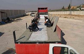 Zeytin Dalı Gümrük Kapısında 13 bin 830 paket...