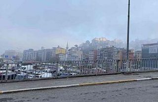 Zonguldak güne sisle uyandı