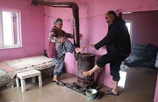 11 gün sonra düğünü vardı, gelinin çeyizi sel...