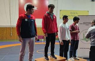 1308 Osmaneli Belediye Spor güreşçisi 1. oldu