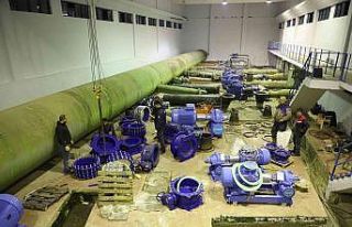 15 bin metreküplük su deposu ve terfi merkezi yenilendi