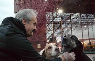 15 yıldır terminal etrafındaki köpekleri besliyor