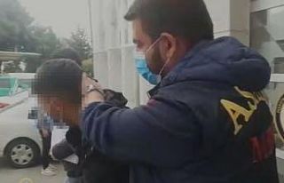 19 aranma kaydı bulunan şüpheli yakalandı