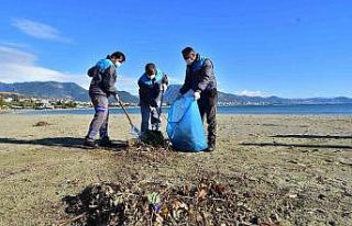 200 metrede 2 bin 157 sigara izmariti
