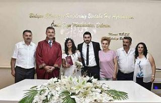 2021’de 2 bin 527 çiftin nikahı kıyıldı