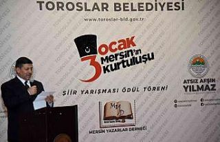 3 Ocak Mersin’in Kurtuluşu konulu şiir yarışmasının...