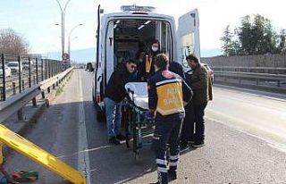 4 aracın karıştığı zincirleme kazada 2 yaralı