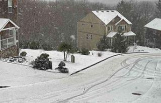 ABD’de kar sokakları beyaza bürüdü