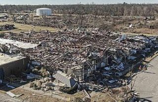 ABD’nin Kentucky eyaletindeki hortumda 64 kişinin...