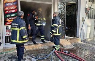 Adıyaman’da iş yerinde yangın