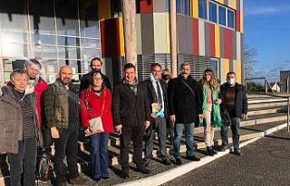 ADÜ Erasmus projesinin toplantısı Fransa’da yapıldı