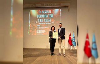 ADÜ’nün araştırma görevlisi üçüncülük...