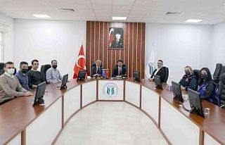 AFAD’dan SUBÜ’ye teşekkür ziyareti