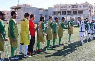 Afrin’de ampute futbol maçı düzenlendi