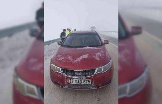 Ağrı’da ‘dur’ ihtarına uymayan sürücü...