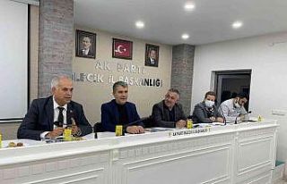 AK Parti haftalık olağan yönetim kurulu toplantısını...