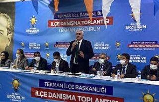 AK Parti Tekman ve Hınıs’la danıştı