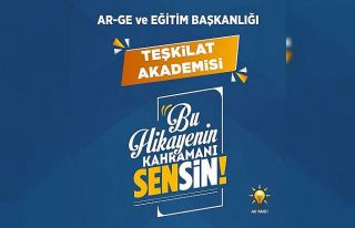AK Parti Teşkilat Akademisi İstanbul eğitim programları...