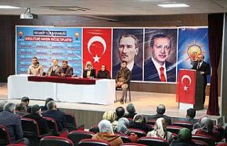 AK Parti üç ilçenin meclis toplantılarını gerçekleştirdi