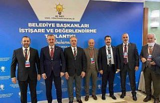 AK Partili Başkanlardan önemli temaslar