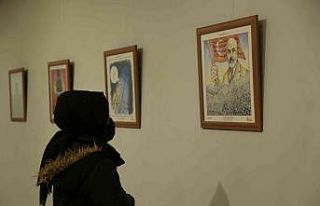 Akif’in şiirlerini karikatürlerle anlattılar