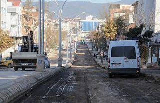 Akşemsettin Caddesi asfaltlandı