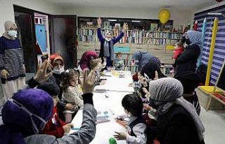 Akyurt Bebek Kütüphanesi hizmete girdi