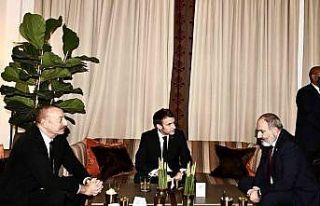 Aliyev, Brüksel’de Macron ve Paşinyan ile görüştü