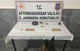 Alkol denetimine gidilen tekel bayisinde uyuşturucu...