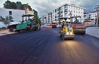 Altınordu’da asfalt çalışmaları sürüyor