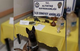 Altıntaş’ta uyuşturucu operasyonu