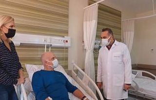 Amerikalı Treadaway, Kayseri Şehir Hastanesi’nde...