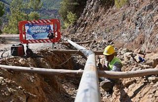 Anamur’da Sarıağaç Mahallesi kesintisiz içme...