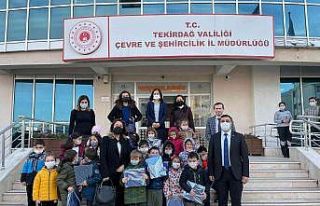 Anaokulu öğrencilerine çevre eğitimi