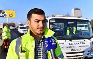 Ankara Büyükşehir Belediyesi’nden ücretsiz çekici...