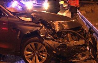 Ankara Çevre Yolun’da trafik kazası: 1’i ağır...