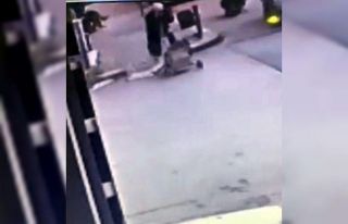 Anne ile bebeğinin ölümden döndüğü an kamerada