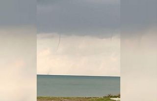 Antalya’da denizde iki farklı noktada çıkan hortum...