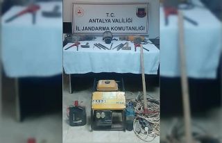 Antalya’da kaçak kazı operasyonu