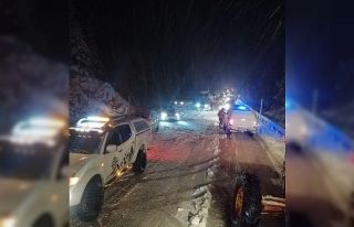 Antalya’da kar yağışı başladı