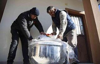 Antalya’nın kırsal mahallelerine hamur yoğurma...